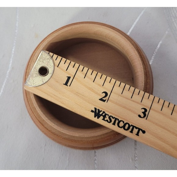 Decorative Handcrafted Carved Wooden Box w/ Inlaid Beads & Wood‎ Gorgeous! - Picture 8 of 10